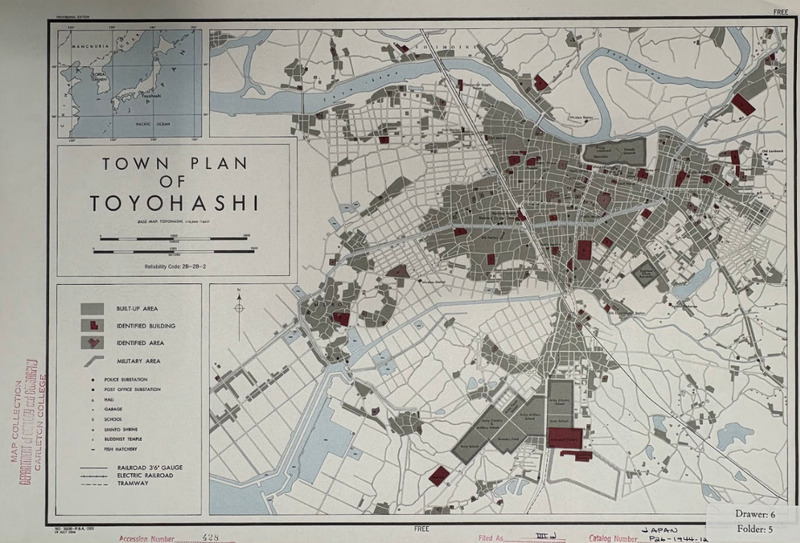 Town Plan of Toyohashi